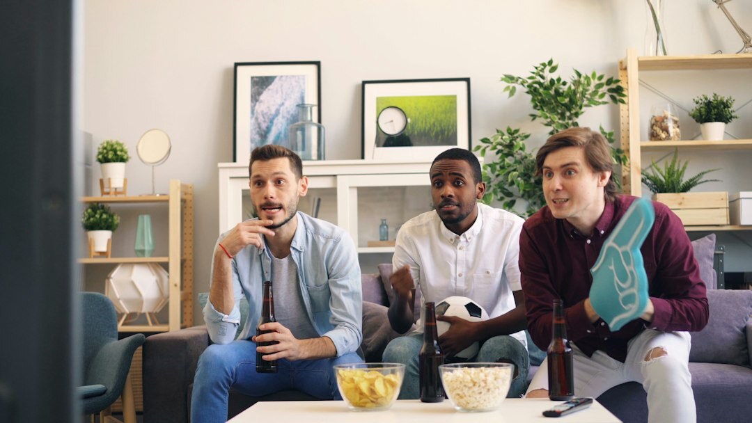group of friends discussing celebrity gossip
