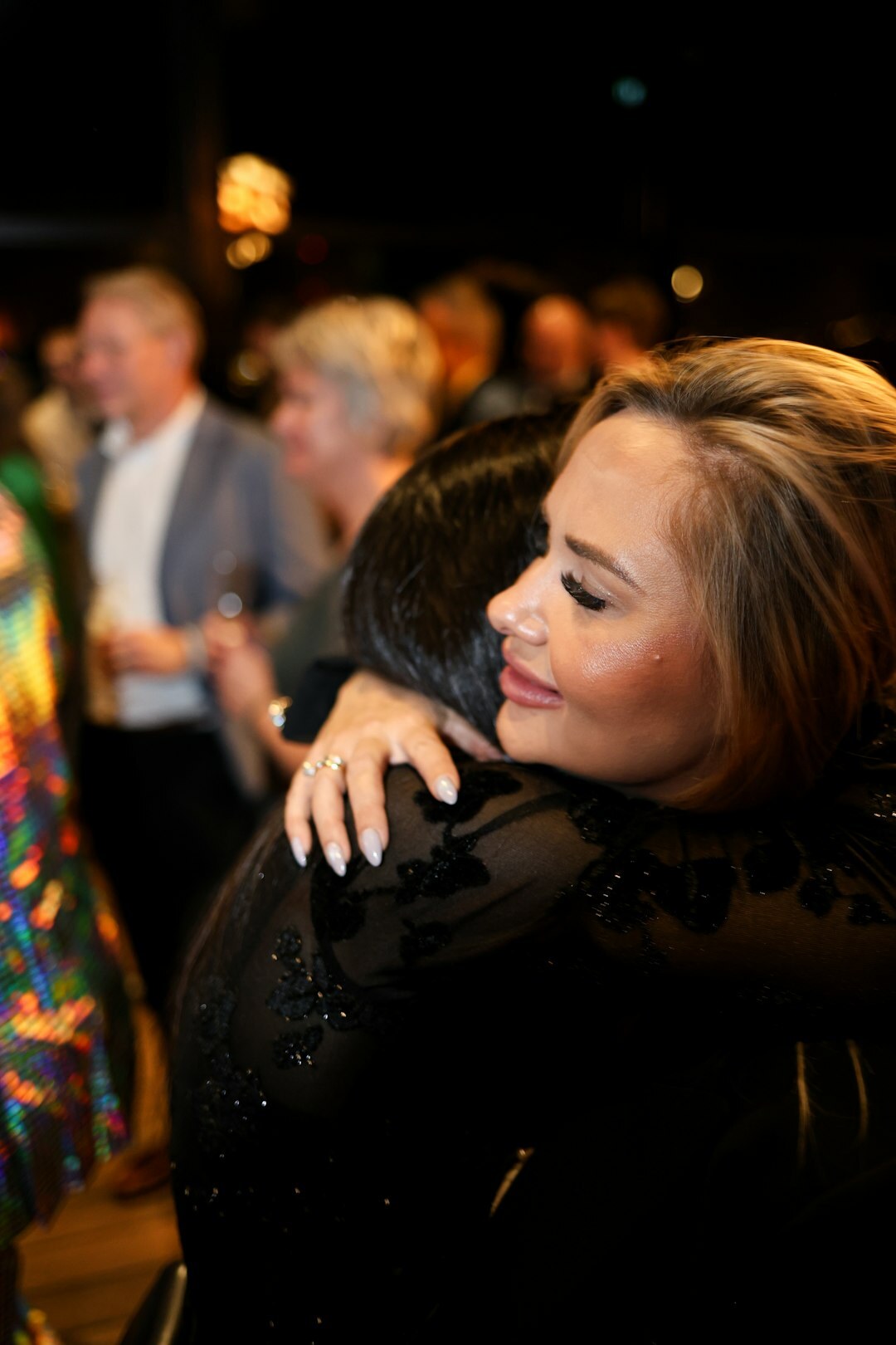 celebrity at social event